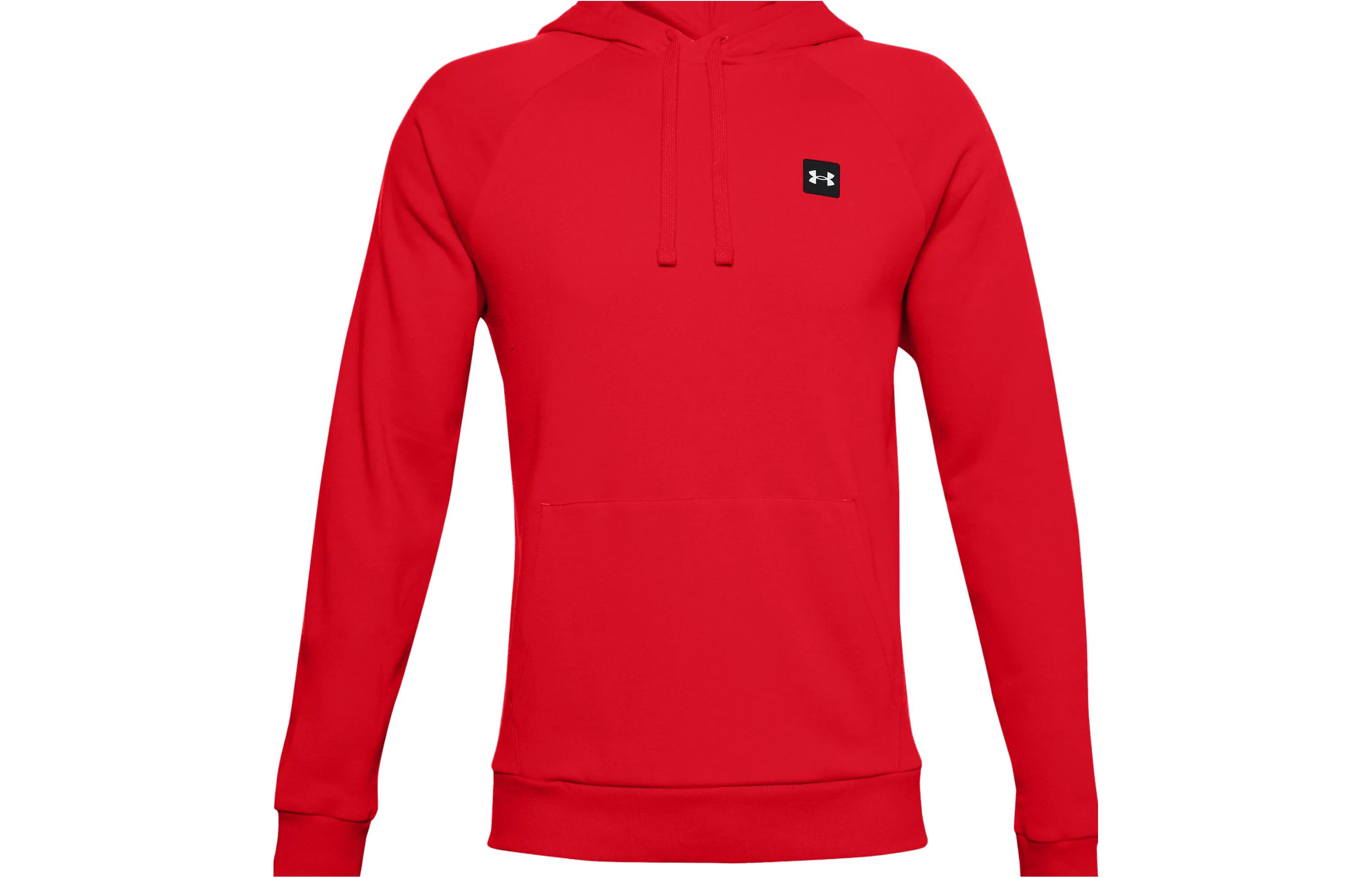 Under Armour Solid Red Hoodie Sweatshirt 1357092-600