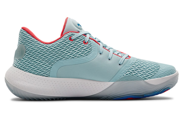 Order Under Armour Spawn 2 低筒 真實籃球鞋 男女同款 淡藍色