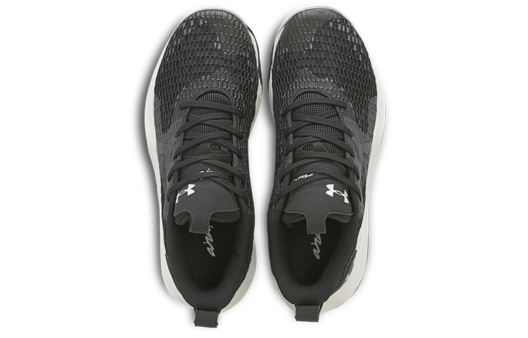 Shop Under Armour Spawn 3 低筒 實戰籃球鞋 男款 黑色
