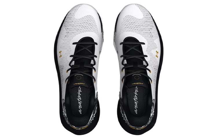 Shop 安德玛Spawn 4“印花-黑白”篮球鞋 3025345-100