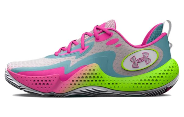Under Armour Spawn 5 'White Lime Pink' 3026285-100