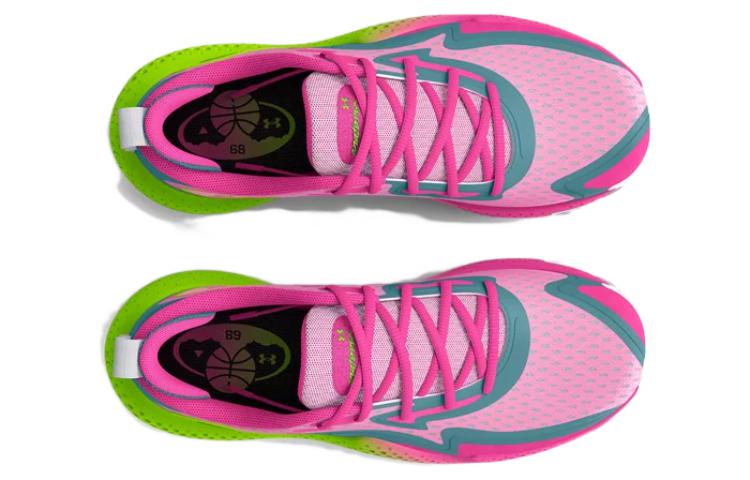 Shop 언더아머 스폰 5 '화이트 라임 핑크' 3026285-100