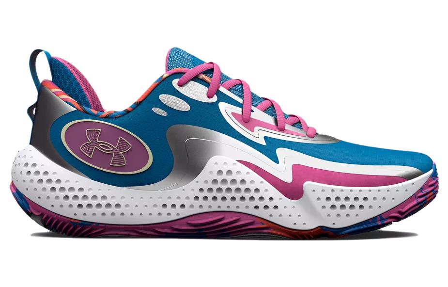 Order 安德玛 Spawn 5 LE '耀眼蓝粉' 3026758-400