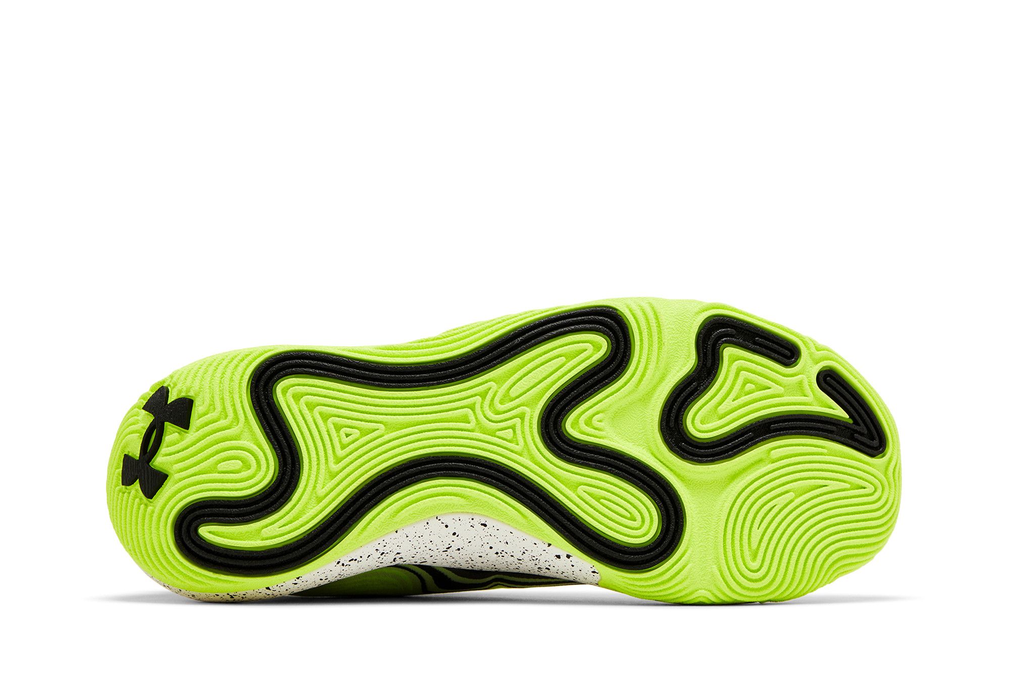 Shop Under Armour UA Spawn 6 時尚百搭 減震耐磨 低筒 籃球鞋 男女同款 綠色