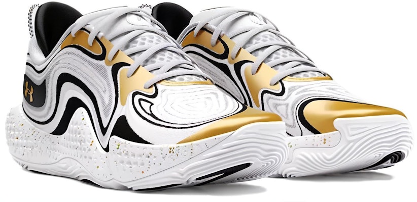 Under Armour Spawn 6 'Putih Emas Metalik' 3027263-100 Lookbook Under Armour Spawn 6 'Putih Emas Metalik' 3027263-100