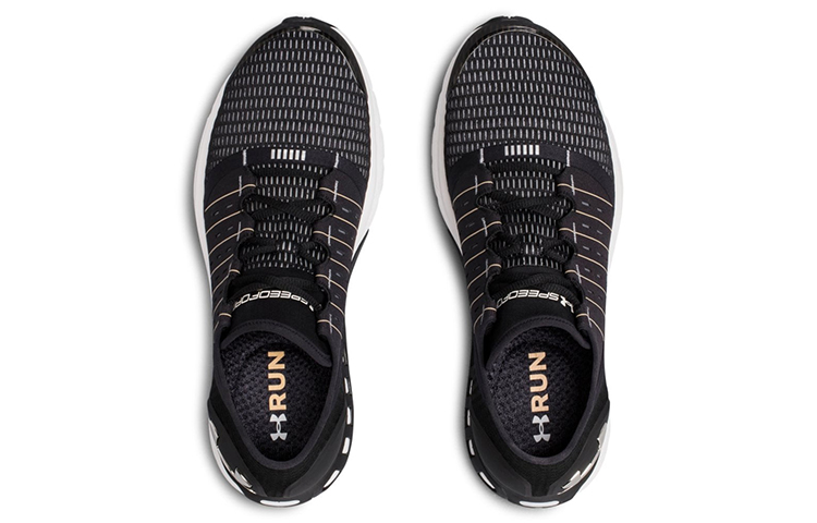 Shop Under Armour SpeedForm Europa 'Hitam Rendah-Lari' 1285653-004
