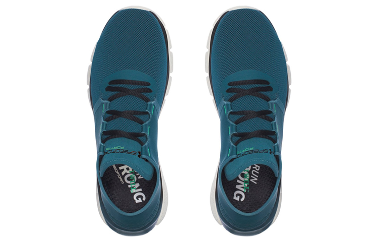 Shop Under Armour Speedform Fortis 2.1 Sepatu Lari 'Teal Blue' 1285677-298