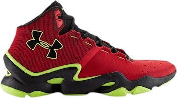 Under Armour SpeedForm Phenom 'Red Heavy Yellow' 1258795-600 Under Armour SpeedForm Phenom 'Red Heavy Yellow' 1258795-600