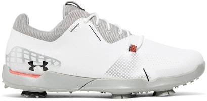 (Grade School) Under Armour Spieth 4 Golf Jr 'White Metallic Silver' 3022768-100 (Grade School) Under Armour Spieth 4 Golf Jr 'White Metallic Silver' 3022768-100