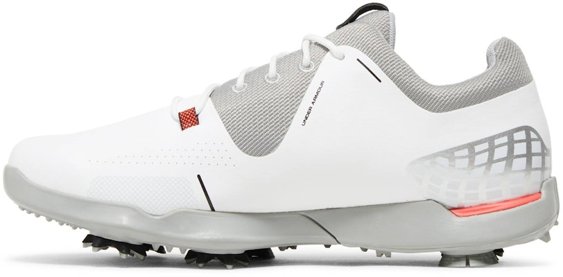(年級學童)Under Armour Spieth 4 高爾夫童鞋「白色金屬銀」3022768-100 Lookbook (年級學童)Under Armour Spieth 4 高爾夫童鞋「白色金屬銀」3022768-100