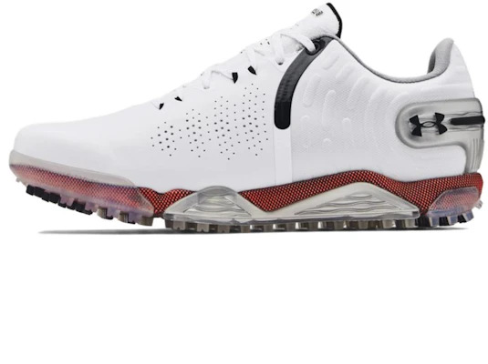 Under Armour Spieth 5 Tanpa Spike 'Putih Metallic Silver' 3023727-100 Buy Under Armour Spieth 5 Tanpa Spike 'Putih Metallic Silver' 3023727-100