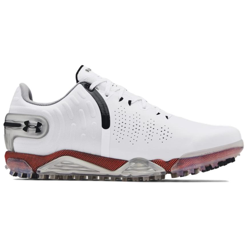 Order Under Armour Spieth 5 Tanpa Spike 'Putih Metallic Silver' 3023727-100