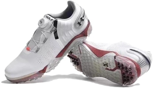 Under Armour Spieth 5 Tanpa Spike Lebar 'Putih Perak Metalik' 3024560-100 Lookbook Under Armour Spieth 5 Tanpa Spike Lebar 'Putih Perak Metalik' 3024560-100