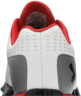 (Umur Sekolah Rendah) Under Armour Spieth One Jr. 'Putih Hitam Merah' 1301154-108 Sizing (Umur Sekolah Rendah) Under Armour Spieth One Jr. 'Putih Hitam Merah' 1301154-108