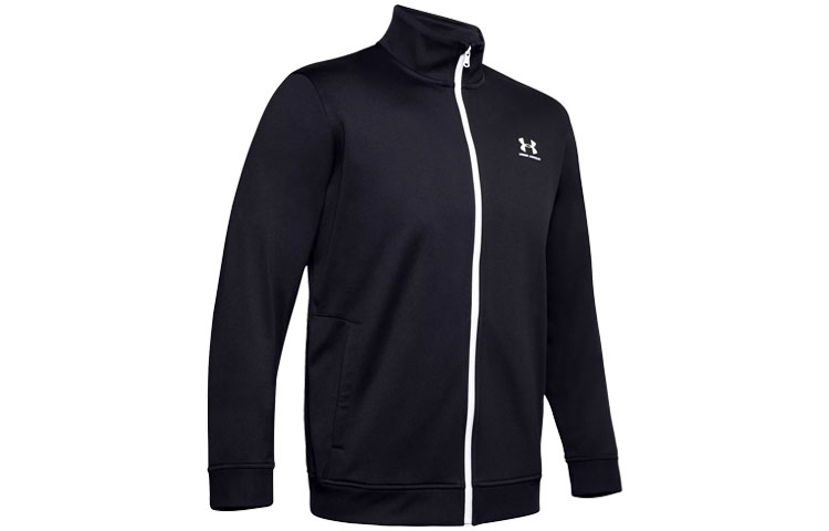 Under Armour Sportstyle Tricot Track Jacket Black 1329293-002