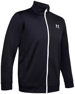 Under Armour Sportstyle Tricot Track Jacket Black 1329293-002 Buy Under Armour Sportstyle Tricot Track Jacket Black 1329293-002