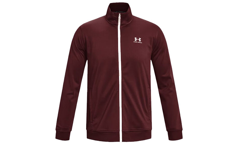 Under Armour Sportstyle Tricot Track Jacket Maroon 1329293-690