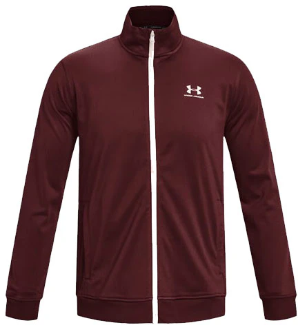 under-armour-sportstyle-tricot-track-jacket-maroon-1329293-690