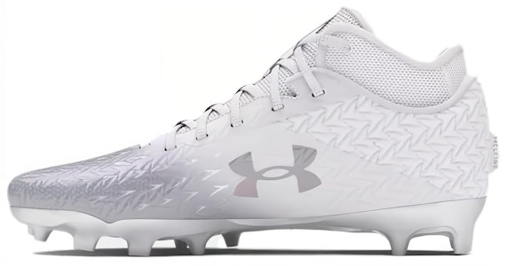 安德玛 Spotlight 4 MC '白色金属银' 着足球鞋 3027977-100 Buy 安德玛 Spotlight 4 MC '白色金属银' 着足球鞋 3027977-100