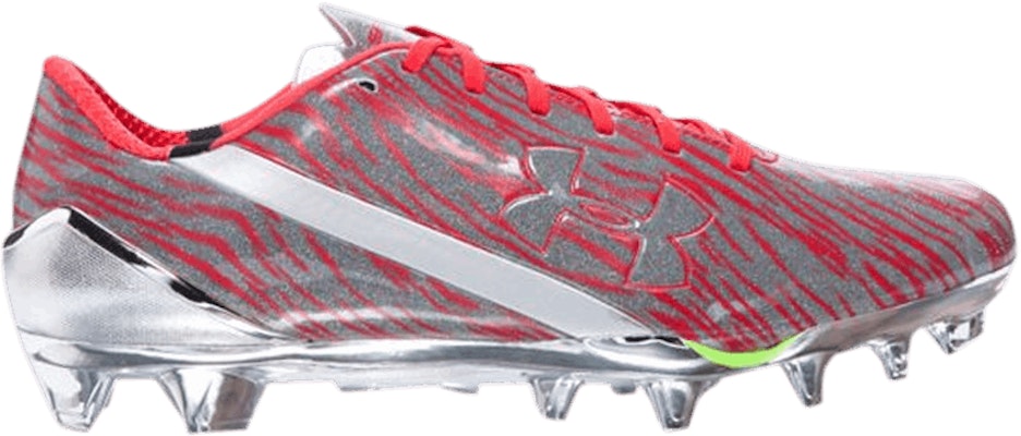 Under Armour Spotlight Metallic Silver Red 1280533 261 1280533