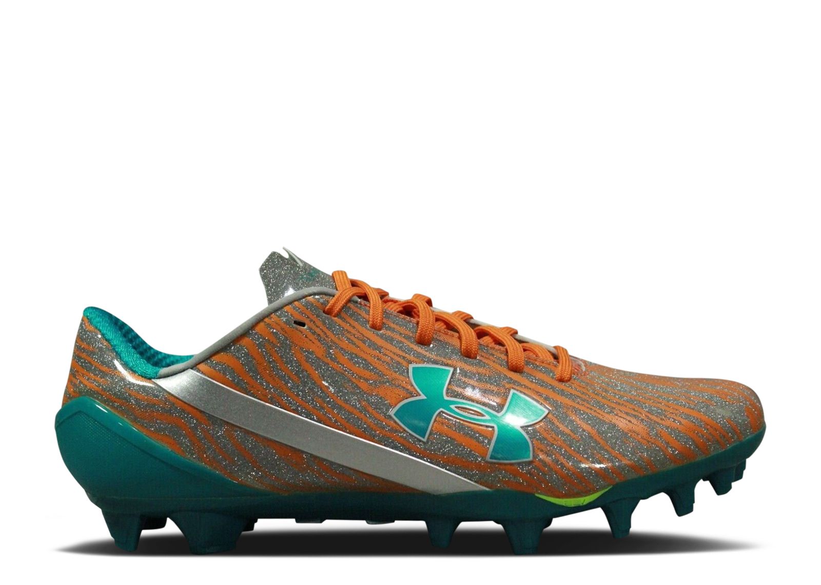 Under Armour Spotlight 'Tiger Stripes - Orange Teal' 1287488-107