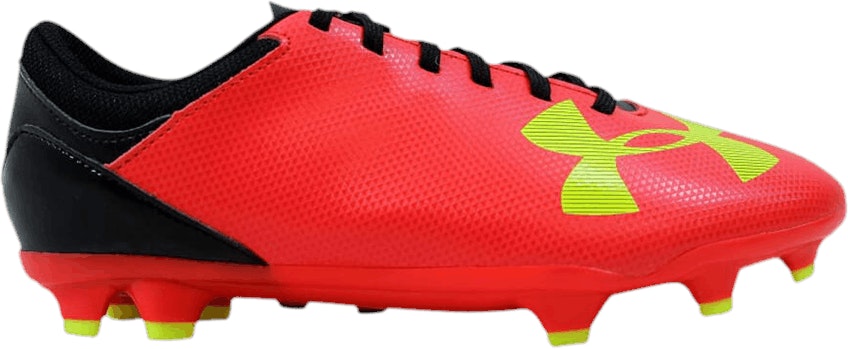 (Grade School) Under Armour Spotlight DL FG Jr 'True Rouge Heavy Yellow' 1272308-669 - 1272308