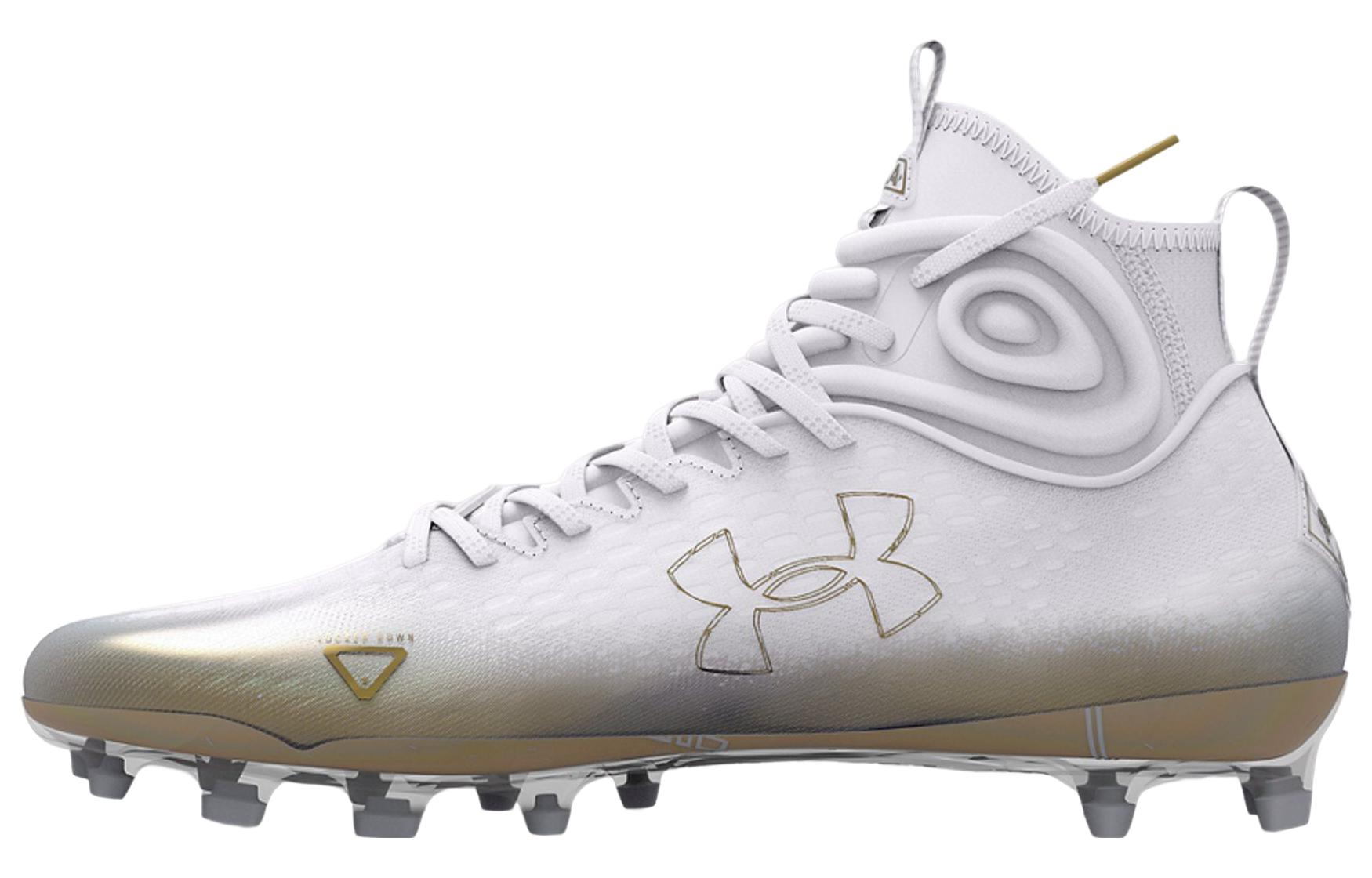 Under Armour Spotlight Lux MC 2.0 'White Metallic Gold' 3025082-101