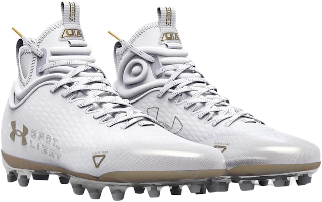 Under Armour Spotlight Lux MC 2.0 'White Metallic Gold' 3025082-101 Shop Under Armour Spotlight Lux MC 2.0 'White Metallic Gold' 3025082-101