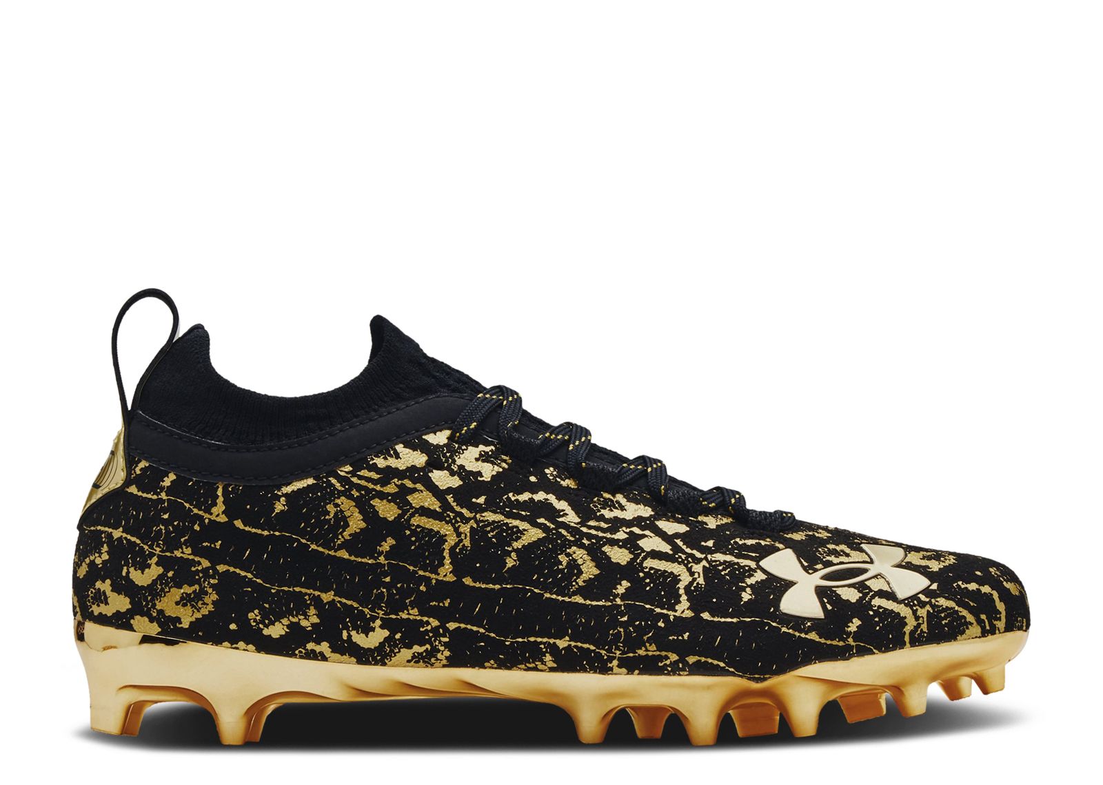 Under Armour Spotlight Lux Suede 2.0 'Black Metallic Gold' 3024251-001