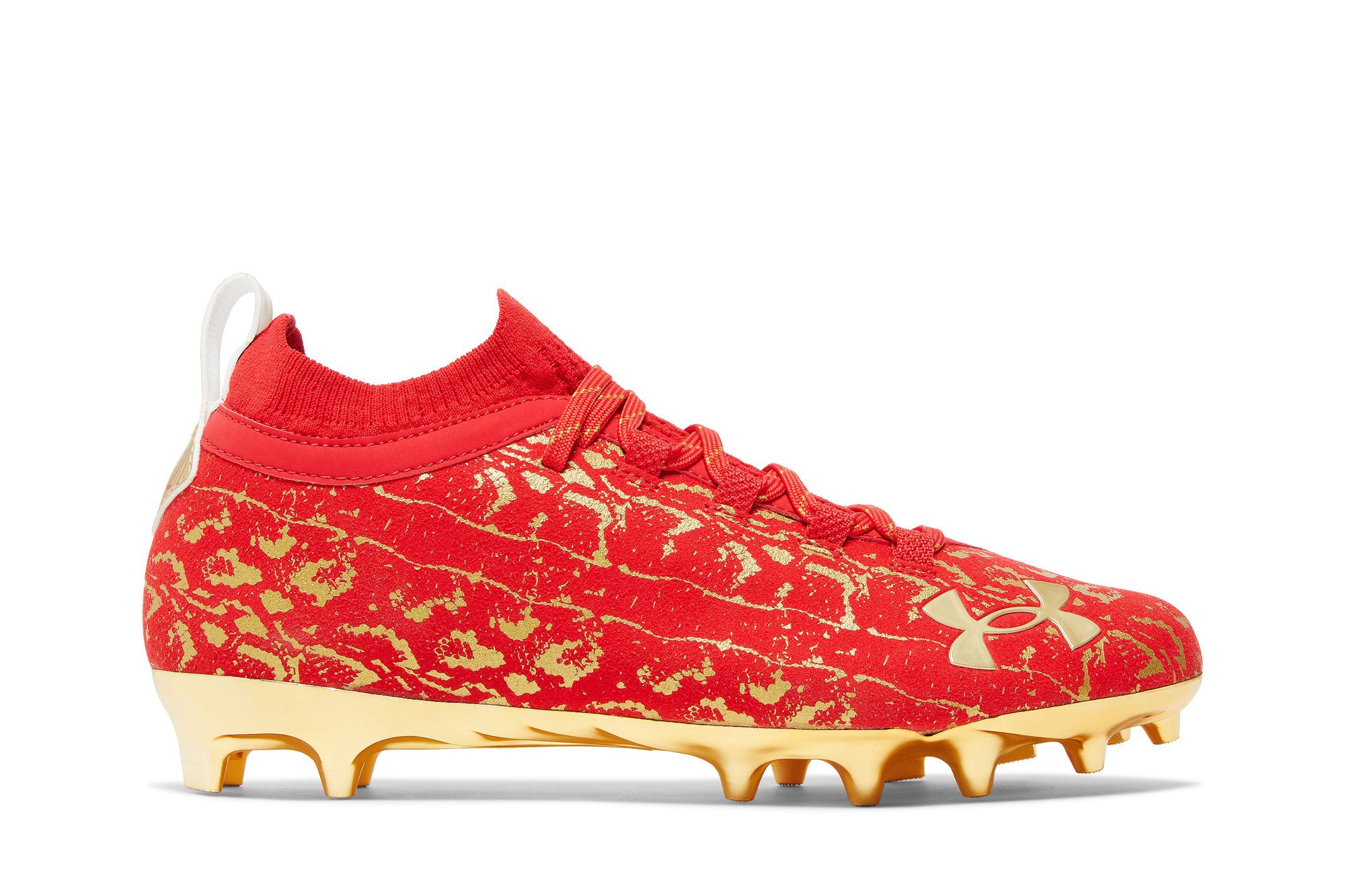 Under Armour Spotlight LUX Suede 2.0 'Red Metallic Gold' 3024251-600