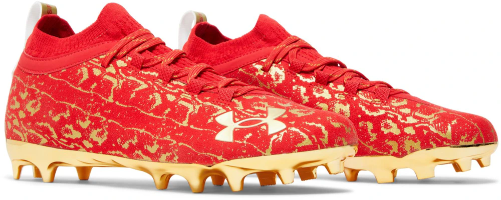 Under Armour Spotlight LUX Suede 2.0 'Merah Emas Metalik' 3024251-600 Cheap Under Armour Spotlight LUX Suede 2.0 'Merah Emas Metalik' 3024251-600
