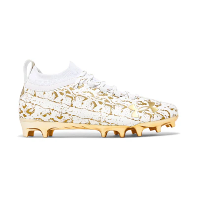UA Spotlight Lux Suede 2.0 'White Metallic Gold'