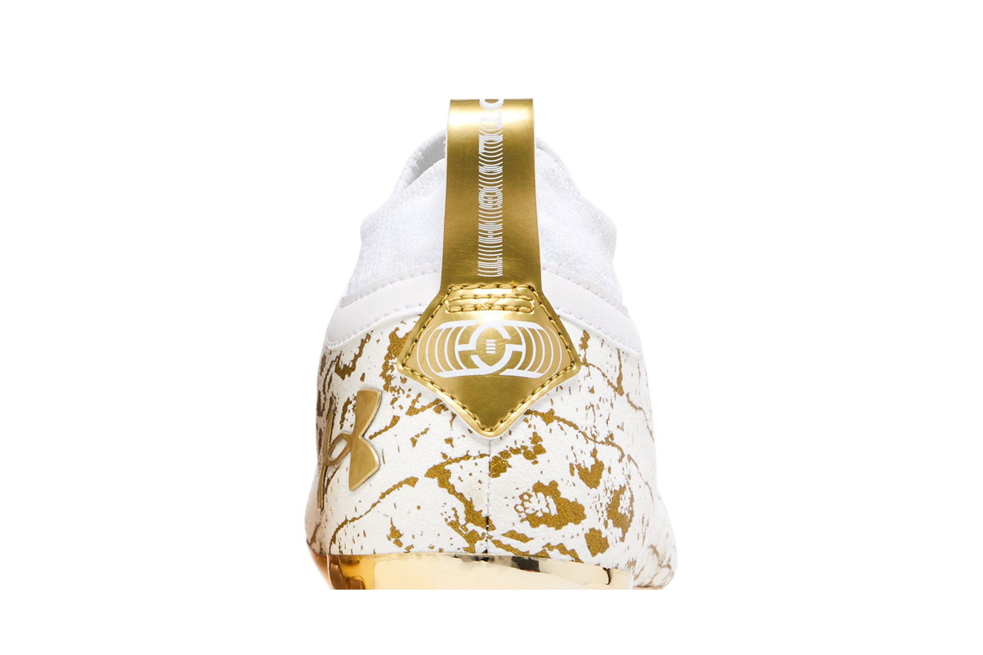 Sizing Under Armour Spotlight Lux Suede 2.0 ''Wit Metallic Goud'' 3024251-100
