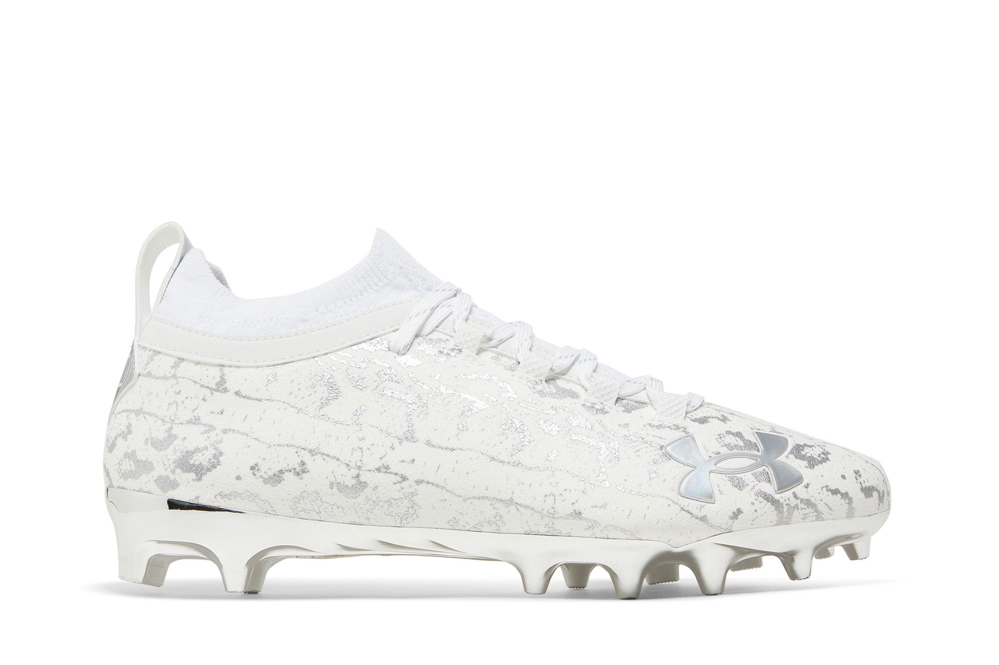 Under Armour Spotlight Lux Suede 2.0 'White Silver' 3024251-101
