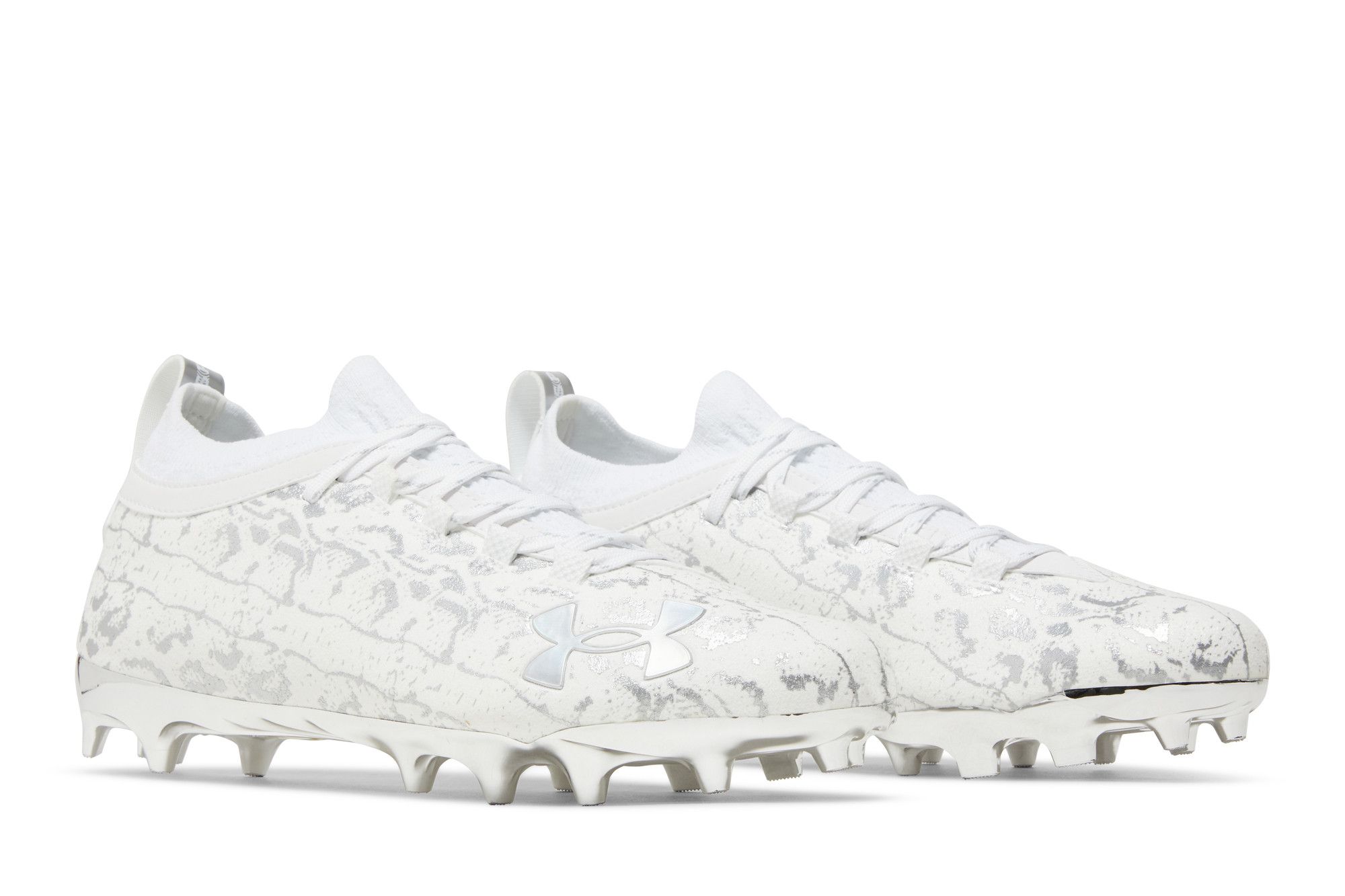 Cheap Under Armour Spotlight Lux Suede 2.0 ''Blanc Argent'' 3024251-101
