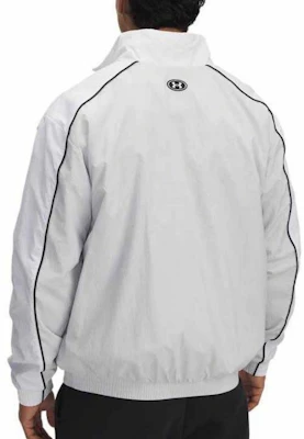 Under Armour SS25 白色極簡立領寬鬆運動外套 1390287-100 Purchase Under Armour SS25 白色極簡立領寬鬆運動外套 1390287-100