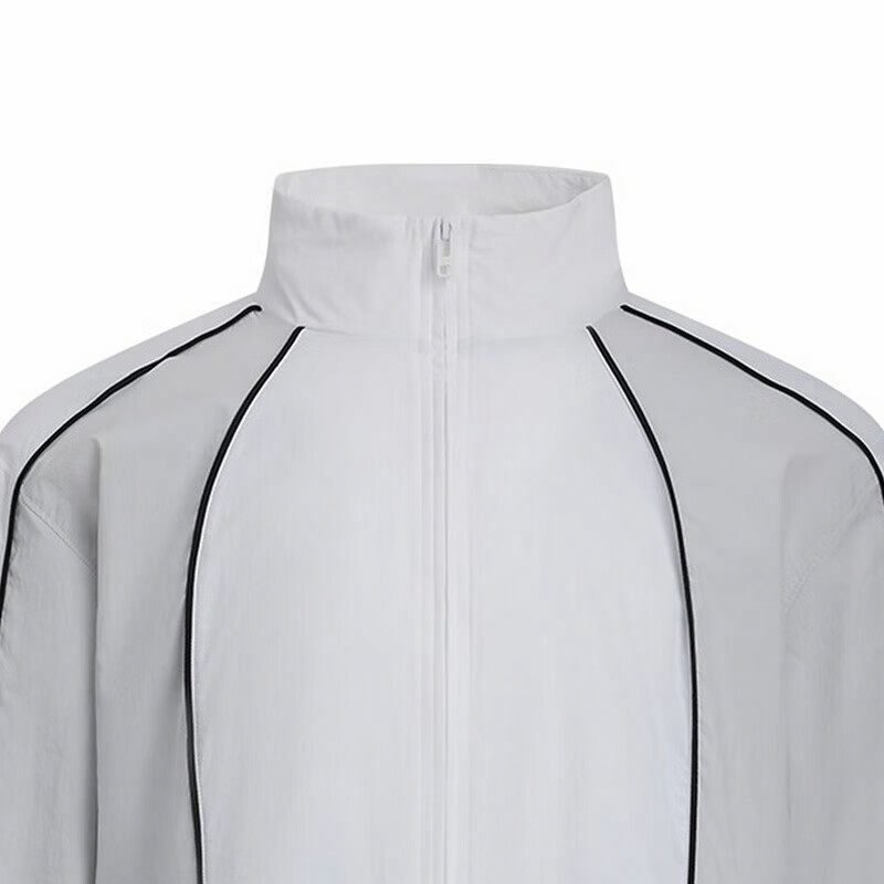 Details for Under Armour SS25 白色極簡立領寬鬆運動外套 1390287-100