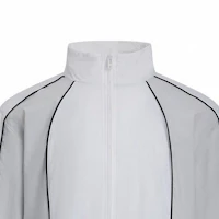 Details for Under Armour SS25 Track White Minimalist Stand-Collar Loose Fit Jacket 1390287-100