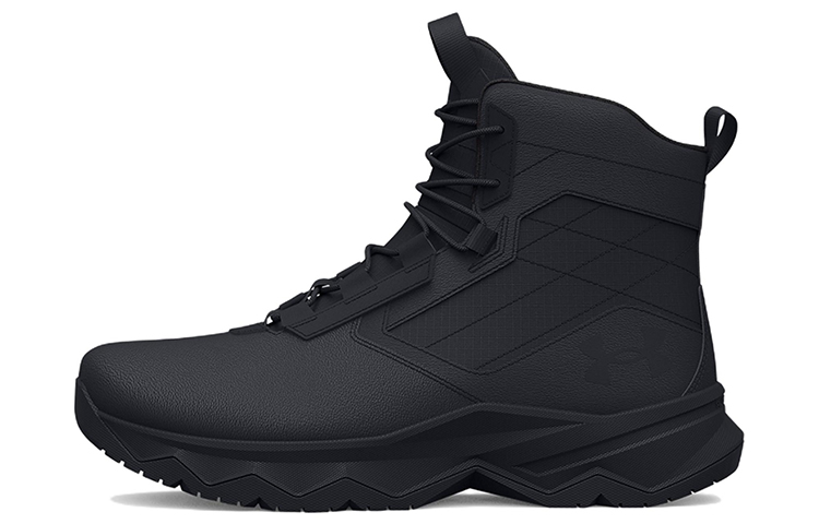 Under Armour Stellar G2 6-Inch Side Zip 'Black Pitch Grey' 3025579-001