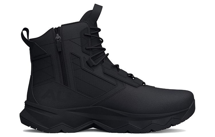 Order Under Armour Stellar G2 6-Inch Side Zip ''Zwart Pitch Grijs'' 3025579-001