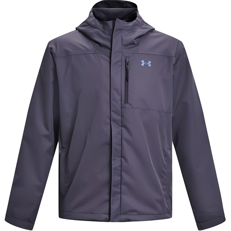 Under Armour Storm 20 Porter 3-in-1 Logo Jacket Purple - Hooded Sportswear 1371585-558