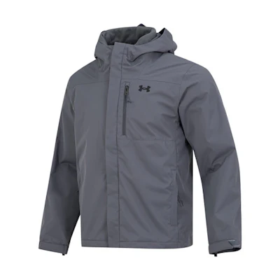 Under Armour Storm 20 Porter 3-in-1 Waterproof Windproof Hooded Jacket - Grey Men 1371585-012