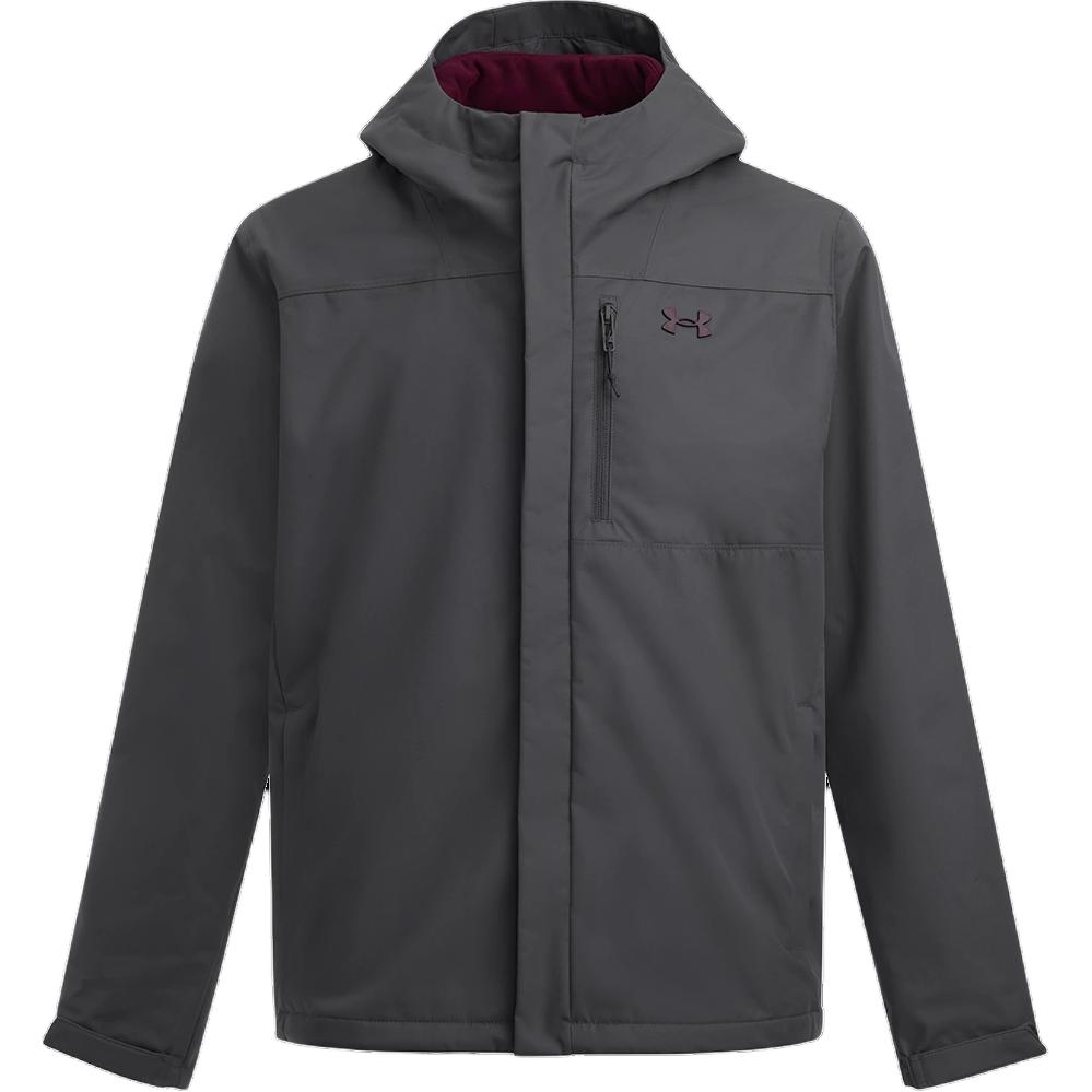 Order Under Armour Storm 2.0 Chaqueta Gris 3 en 1 con Capucha y Cierre Casual. 1371585-025