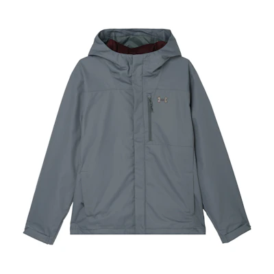Under Armour Storm Windproof 3-in-1 Jacket Gray Long Sleeve Multi-Pocket. 1371585-013