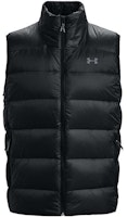 Under Armour Storm Black Logo Print Sleeveless Down Vest for Men. 1372650-001 Under Armour Storm Black Logo Print Sleeveless Down Vest for Men. 1372650-001