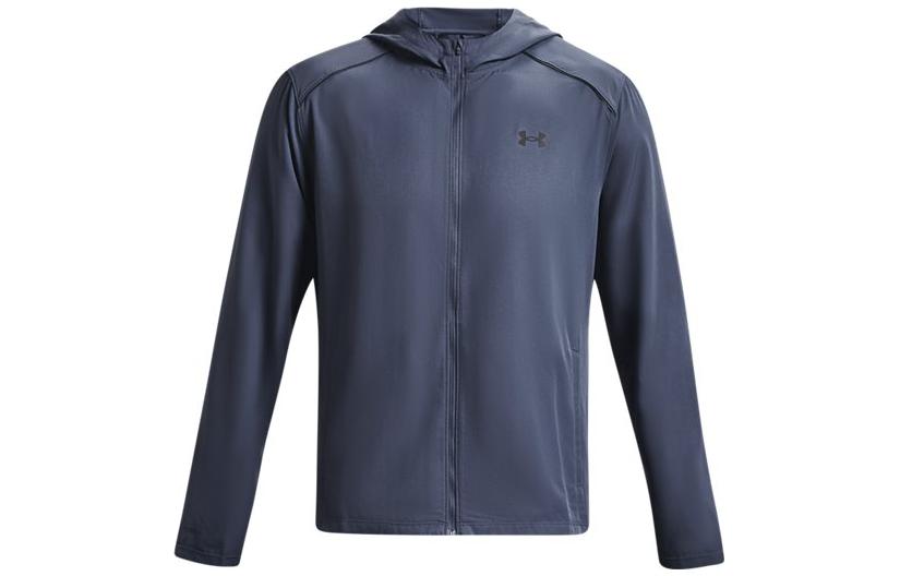 Under Armour Storm Logo Printed Running Jacket Men’s Grey 1376795-044