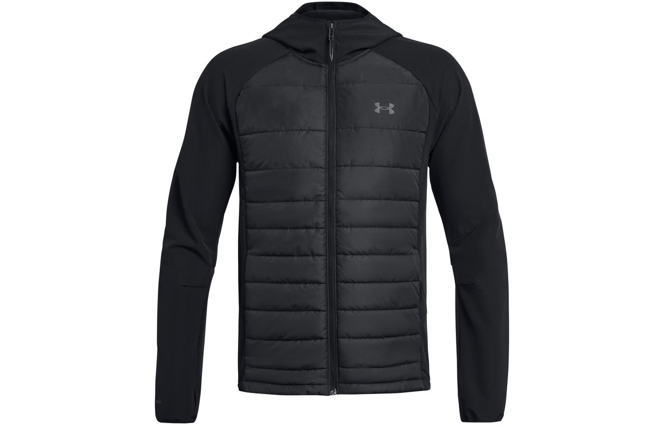 Under Armour Storm Session Black Colorblock Zip Hoodie Jacket 1378496-001