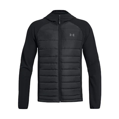 Under Armour Storm Session Black Colorblock Zip Hoodie Jacket 1378496-001