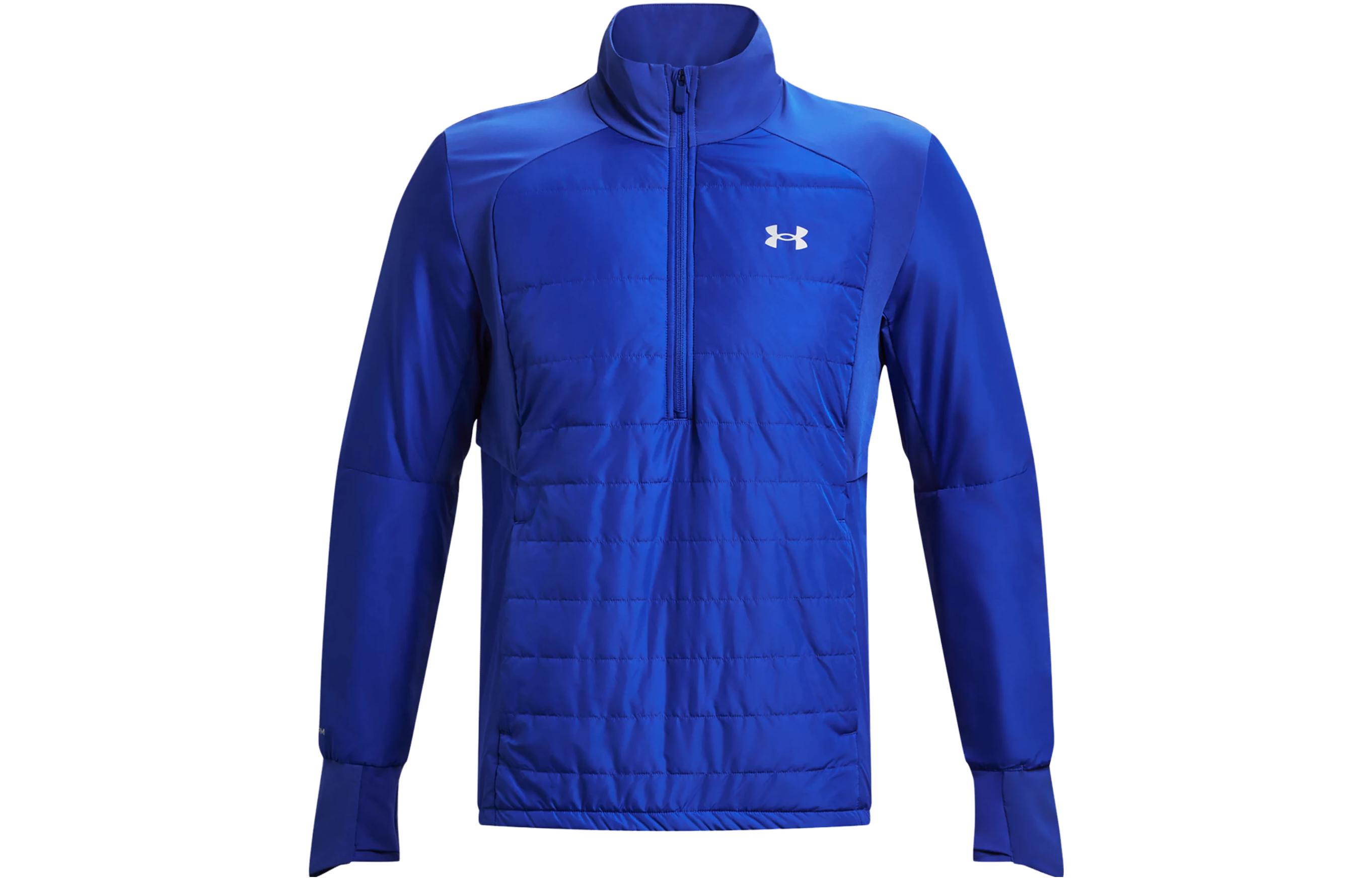 Under Armour Storm Session Run ½ Zip Waterproof Reflective Jacket Blue Men’s 1378495-400