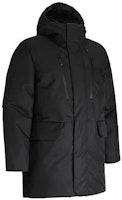 Under Armour Stormproof Black Mid-Length Hooded Puffer Jacket. 1378827-001 Under Armour Stormproof Black Mid-Length Hooded Puffer Jacket. 1378827-001